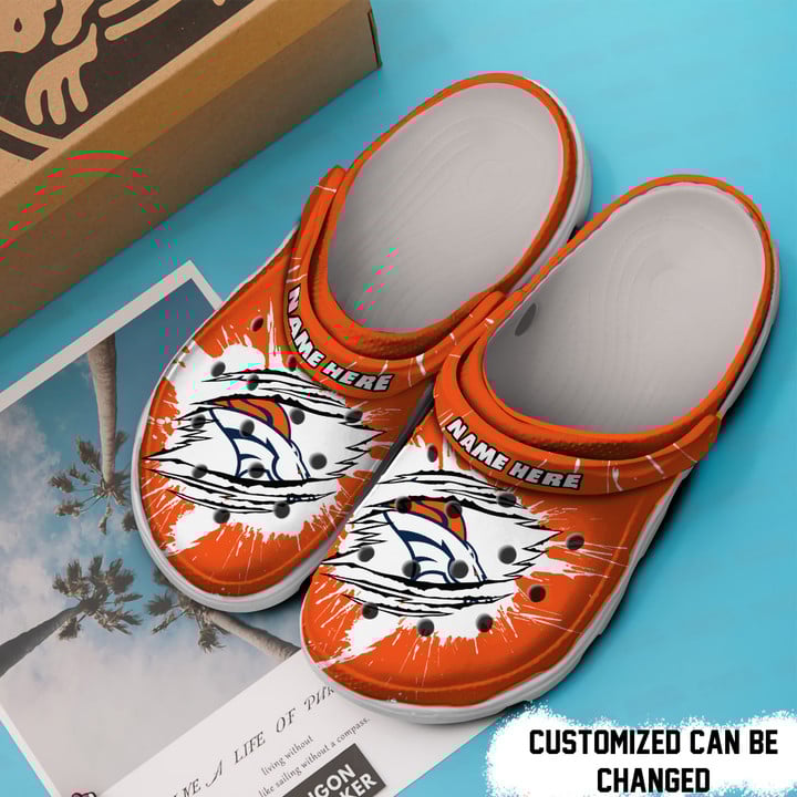 Denver Broncos Personalized Limited Clog BG267