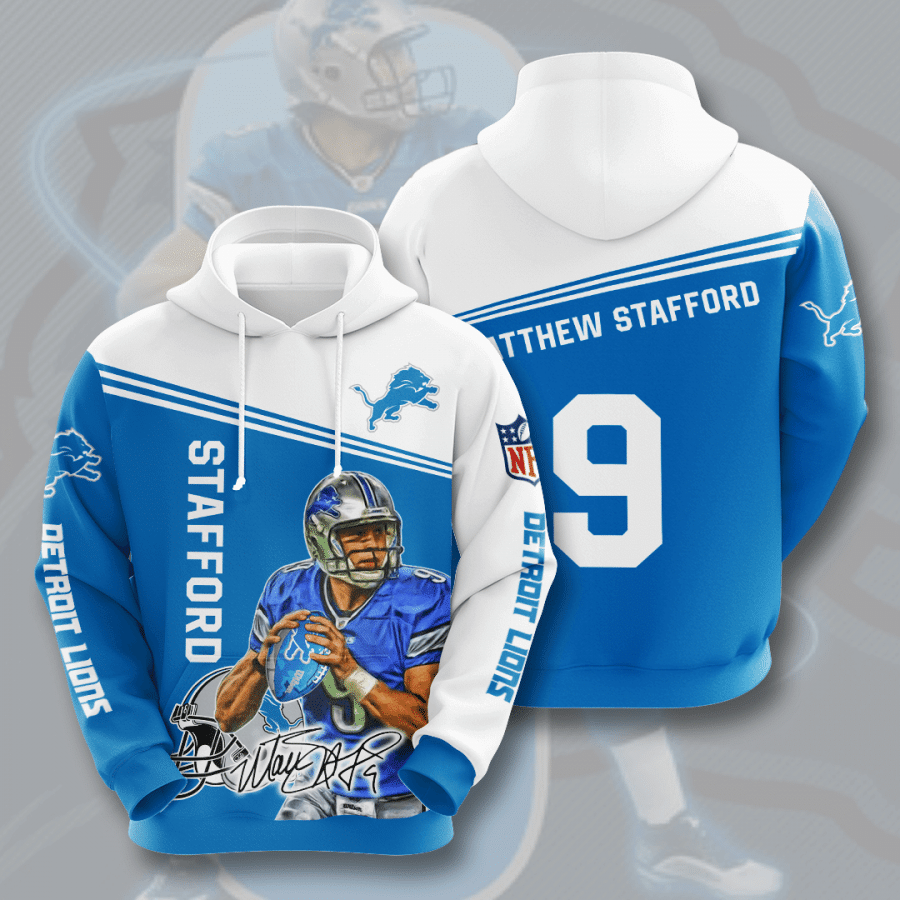 Detroit Lions 3D Hoodie