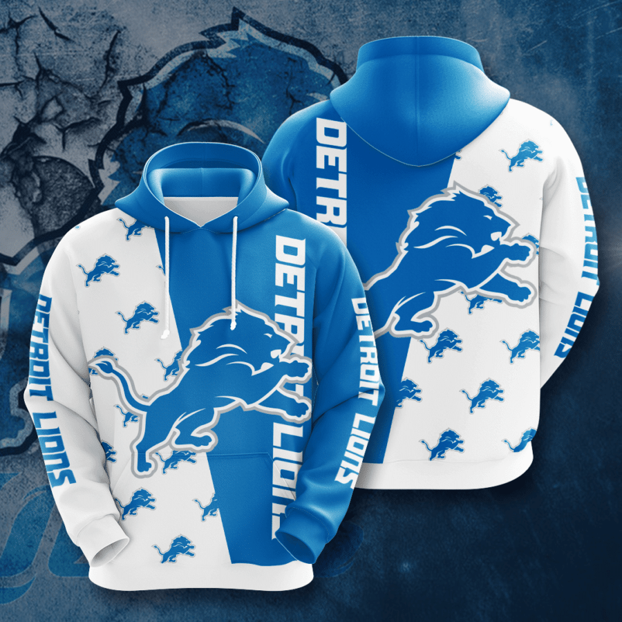 Detroit Lions 3D Hoodie