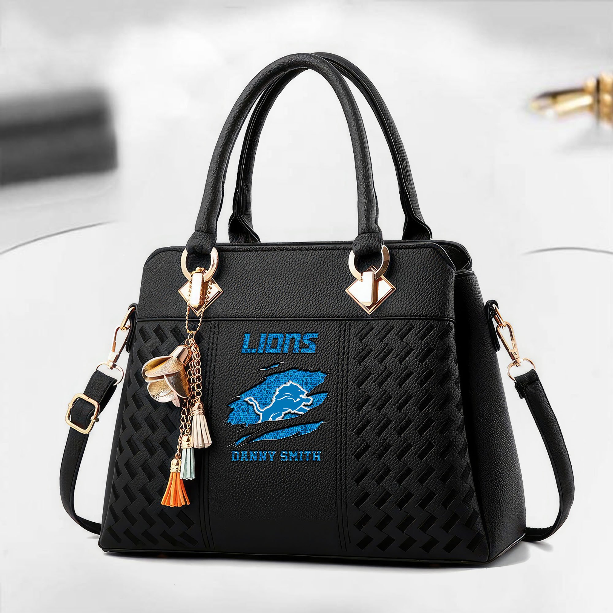 Detroit Lions Deluxe Handbag For Women 2025 Versions, Sport Deluxe Handbag, Mothers Day Gift