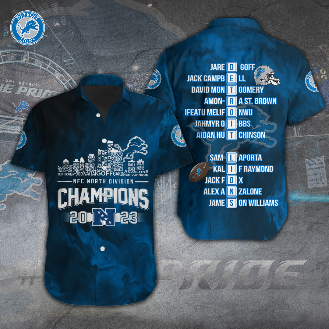 Detroit Lions NFL Hawaiian Shirt Gifts For Fans