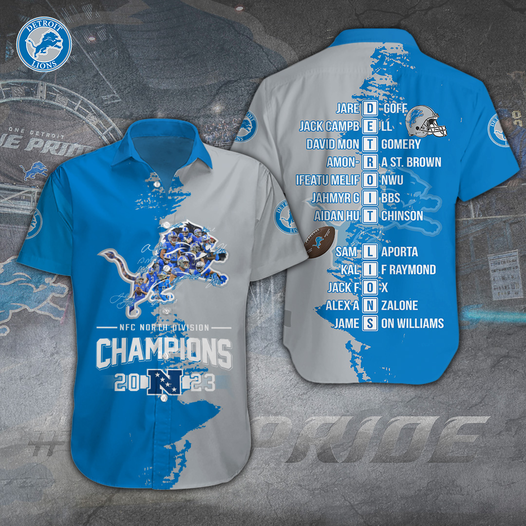 Detroit Lions NFL Hawaiian Shirt Gifts For Fans