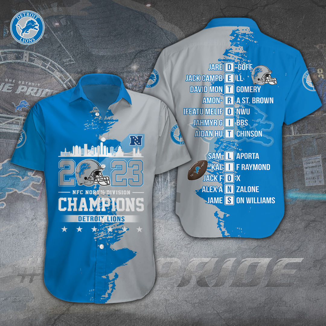 Detroit Lions NFL Hawaiian Shirt Gifts For Fans