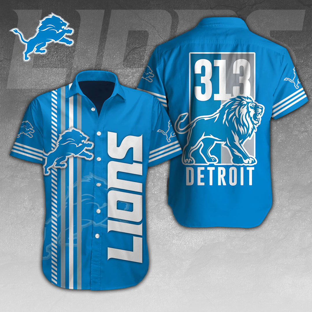 Detroit Lions NFL Hawaiian Shirt Gifts For Fans