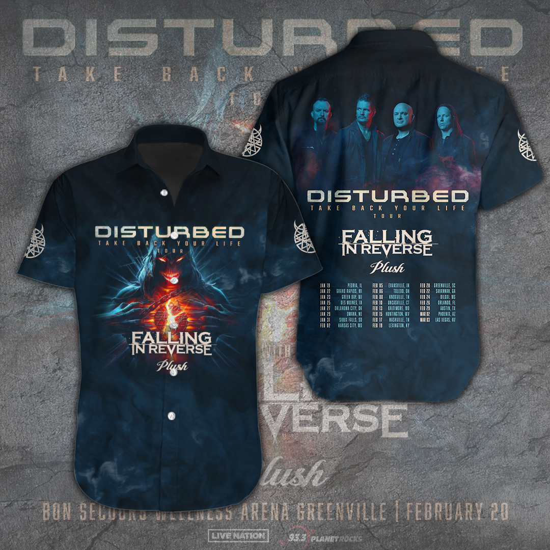 Disturbed Music Hawaiian Shirt Gifts For Fans