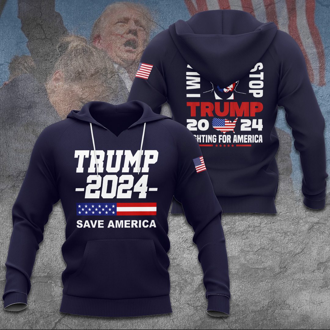 Donald Trump 3D Unisex Hoodie PH1117