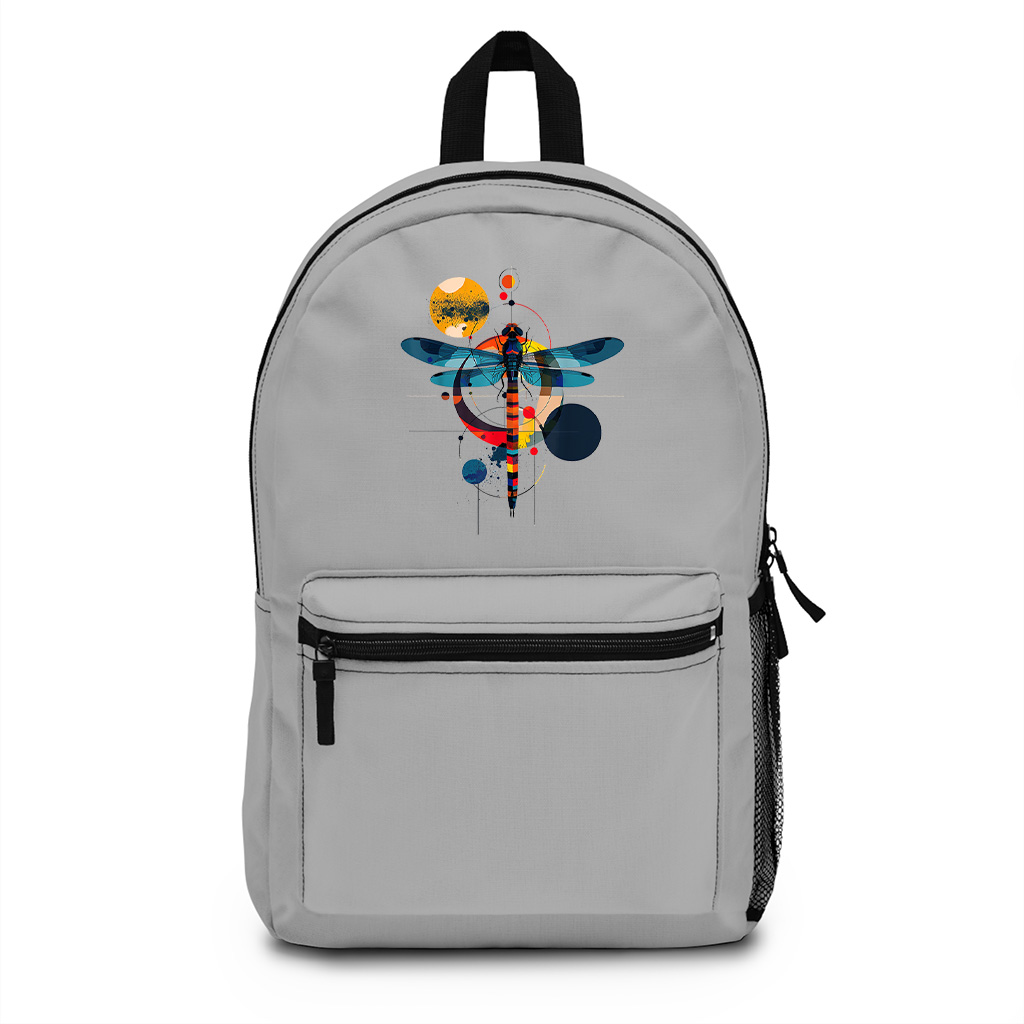 Dragonfly Painting Art Animal Backpack - Image 5