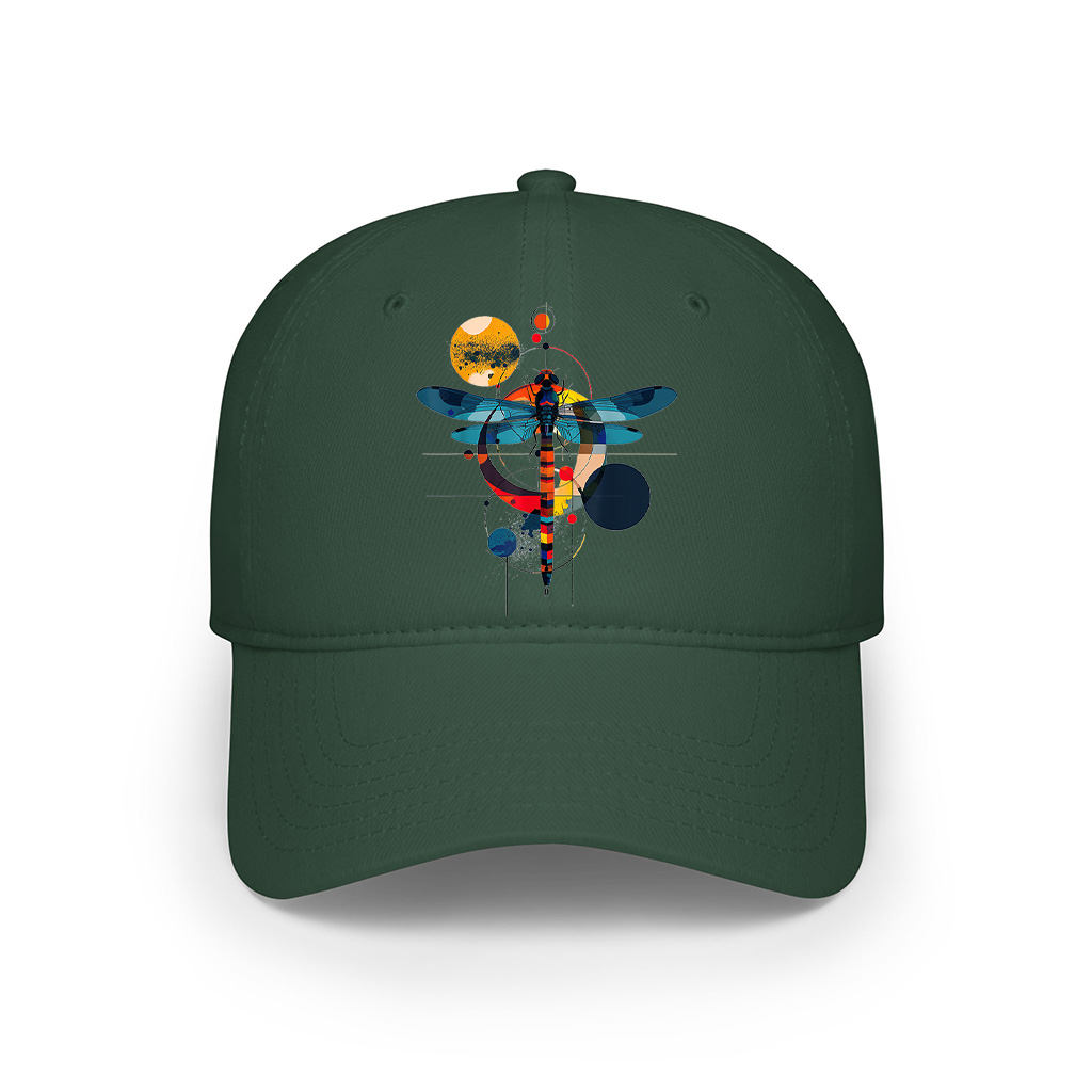 Dragonfly Painting Art Animal Cap - Image 4