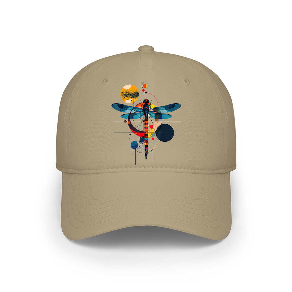 Dragonfly Painting Art Animal Cap - Image 5