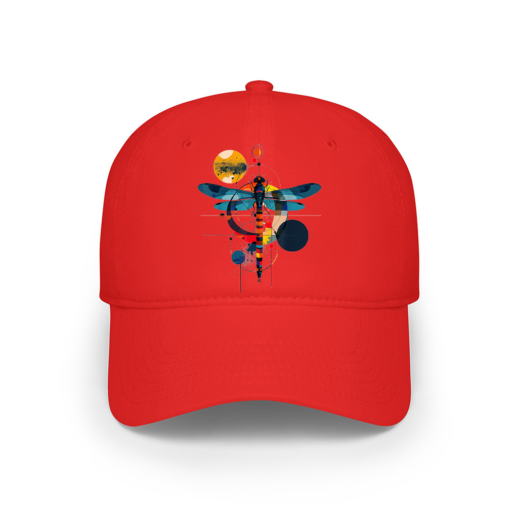 Dragonfly Painting Art Animal Cap - Image 7