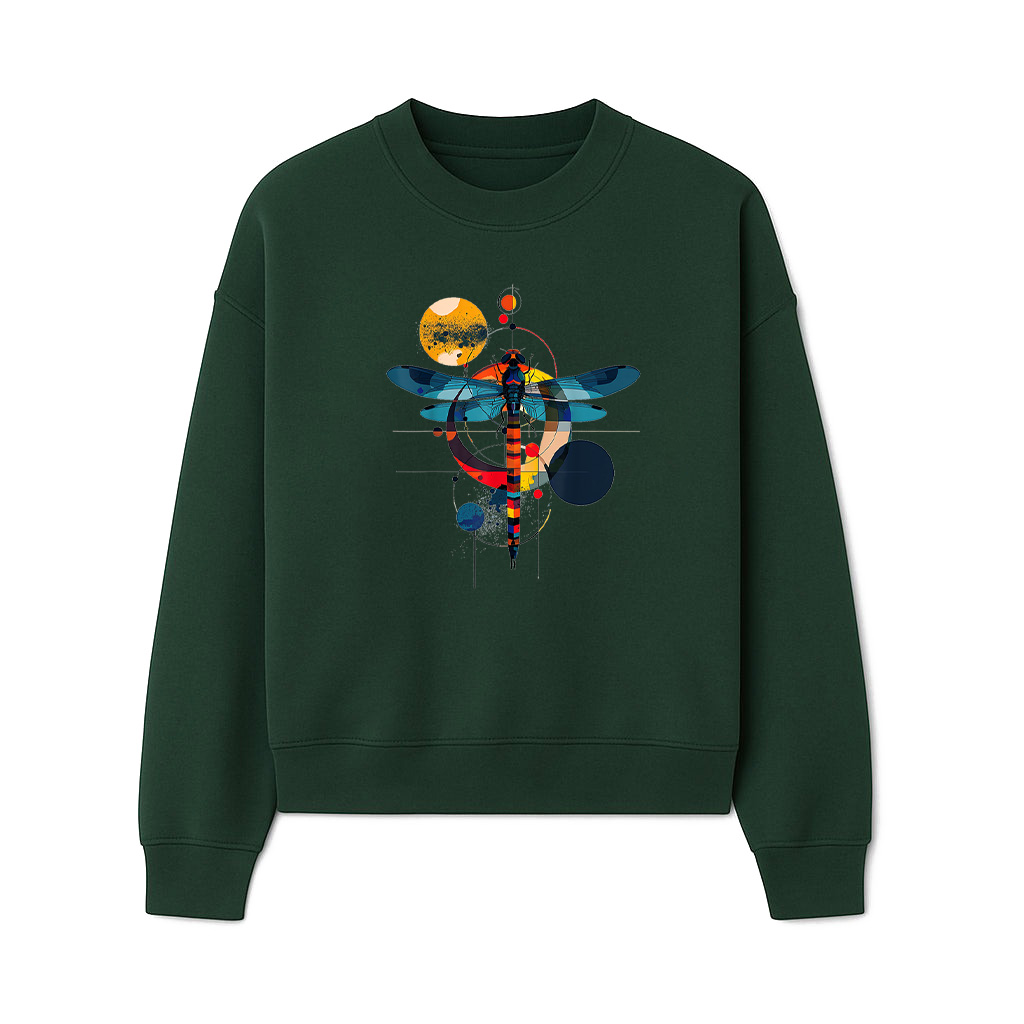Dragonfly Painting Art Animal Sweatshirts - Image 3