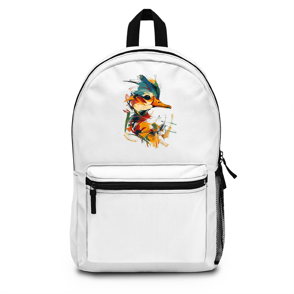 Duck Colorful Art Backpack