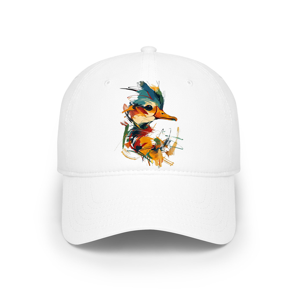 Duck Colorful Art Cap