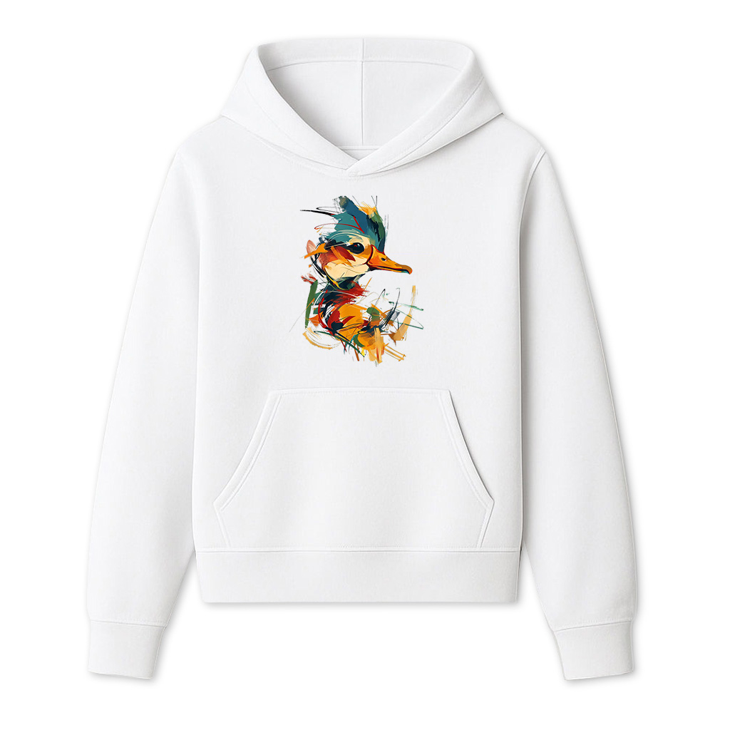 Duck Colorful Art Hoodie