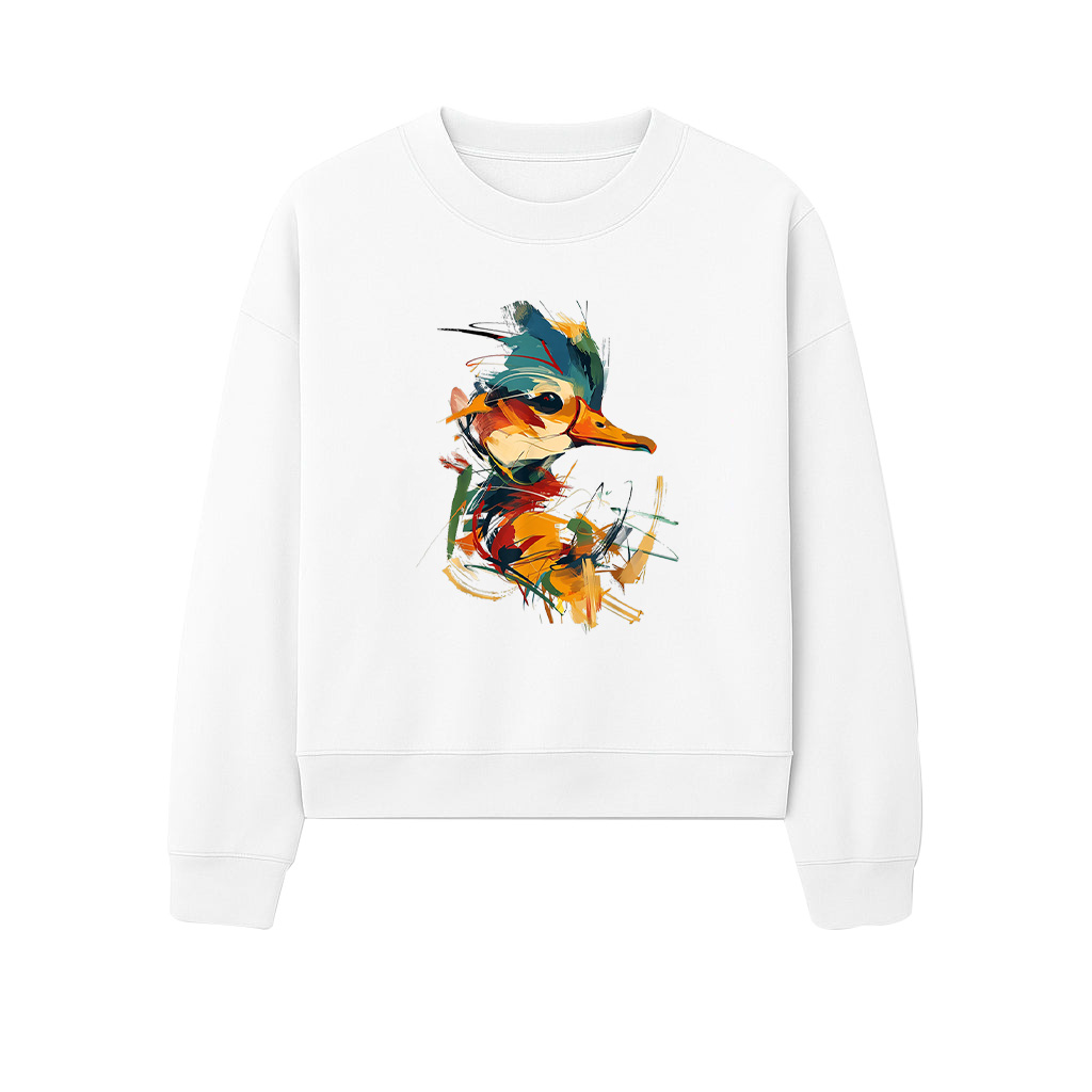 Duck Colorful Art Sweatshirts