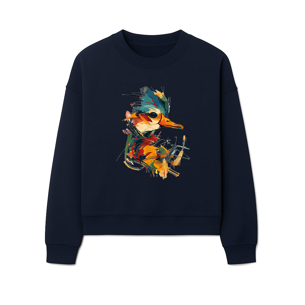 Duck Colorful Art Sweatshirts - Image 5