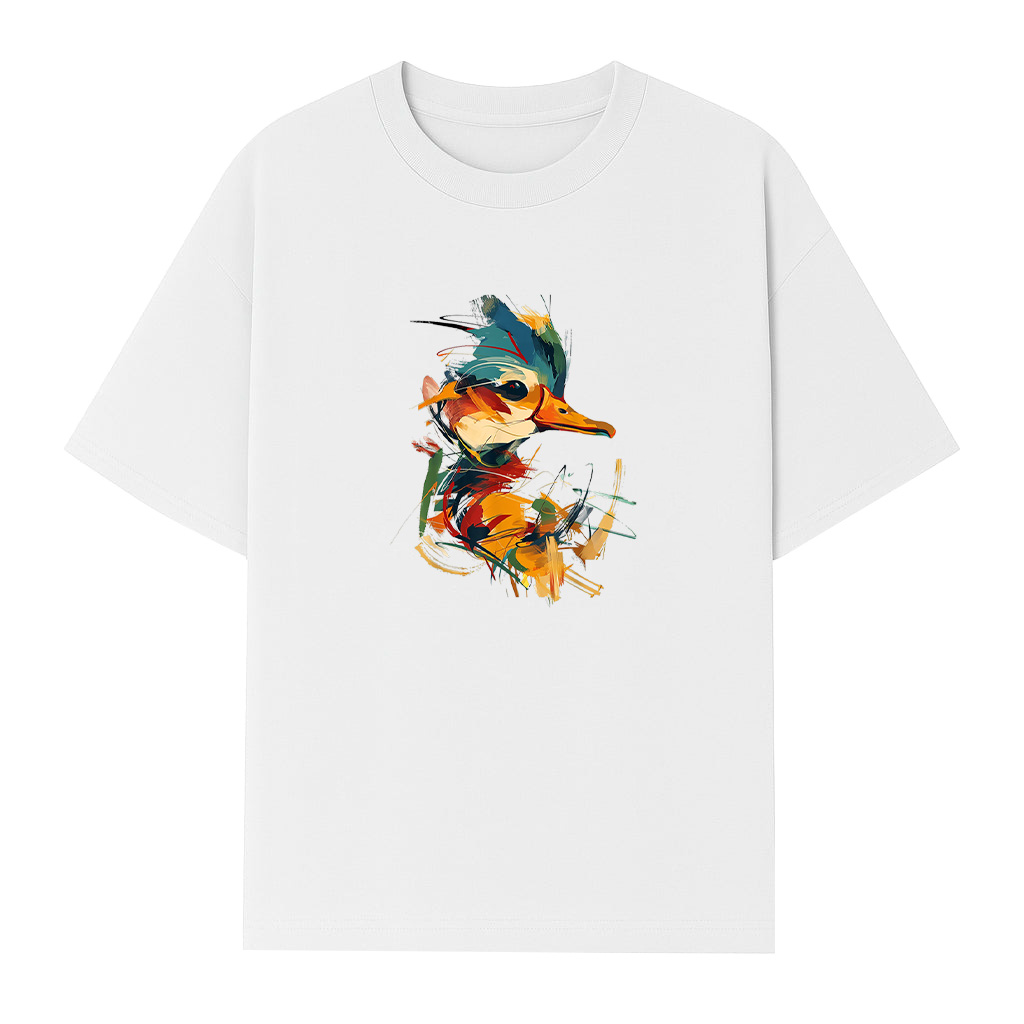 Duck Colorful Art T-Shirt