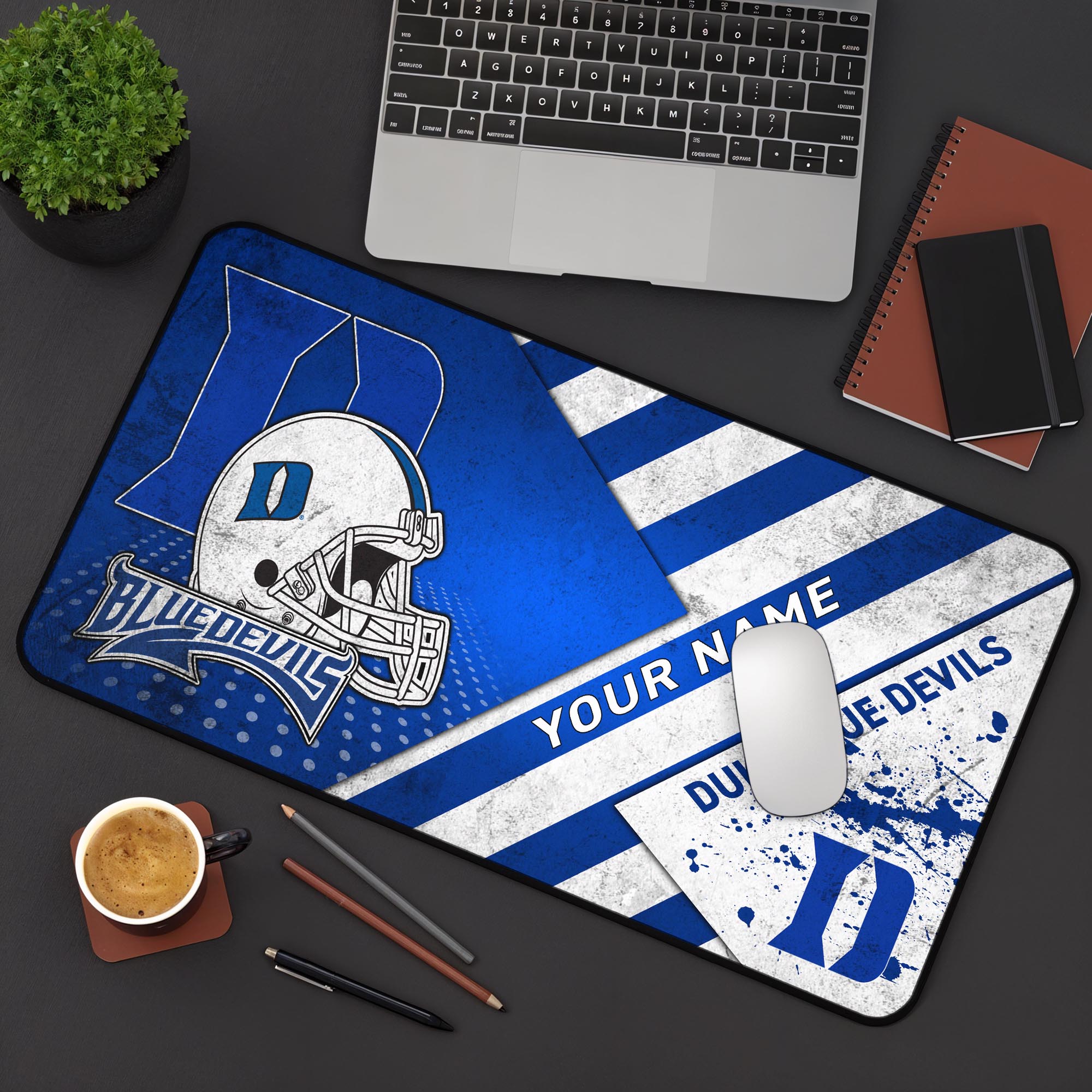 Duke Blue Devils 2025 Version Mouse Pad Custom Printed, Sport Team Mouse Pad, Sport Gift For Fans
