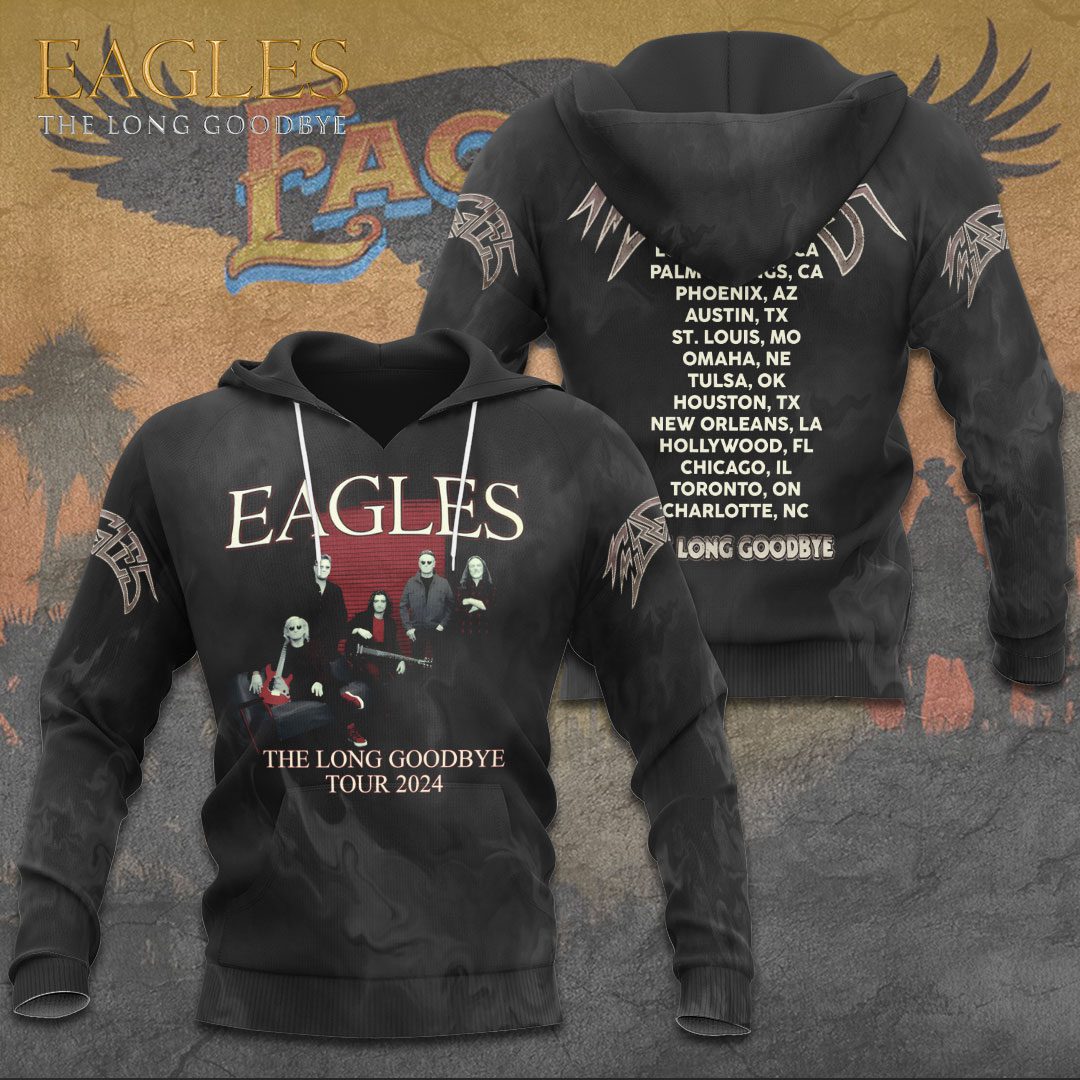 Eagles Band 3D Unisex Hoodie PH1092