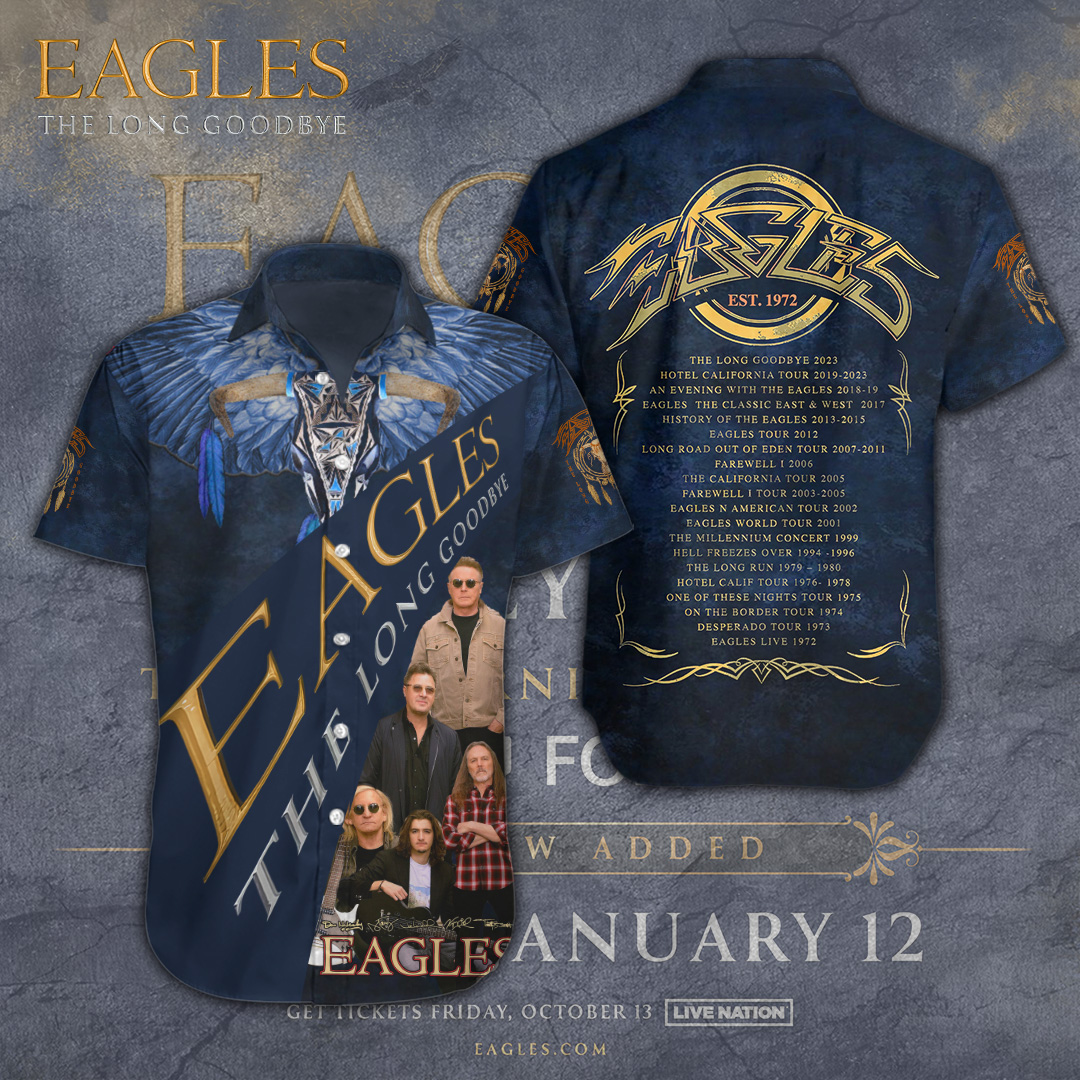 Eagles Music Hawaiian Shirt Gifts For Fans
