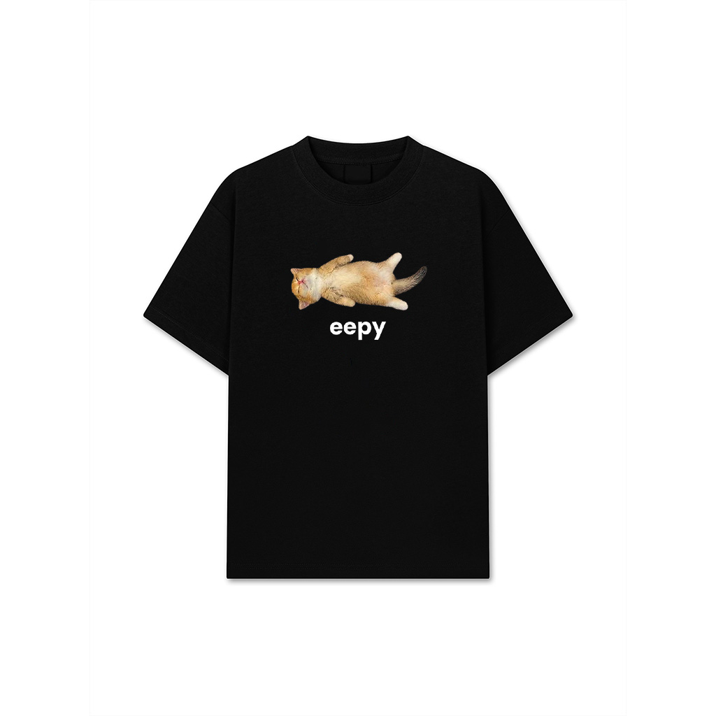 Eepy Cat Silly Sleepy Cat Meme For Eepy Person Sleeping T-Shirt
