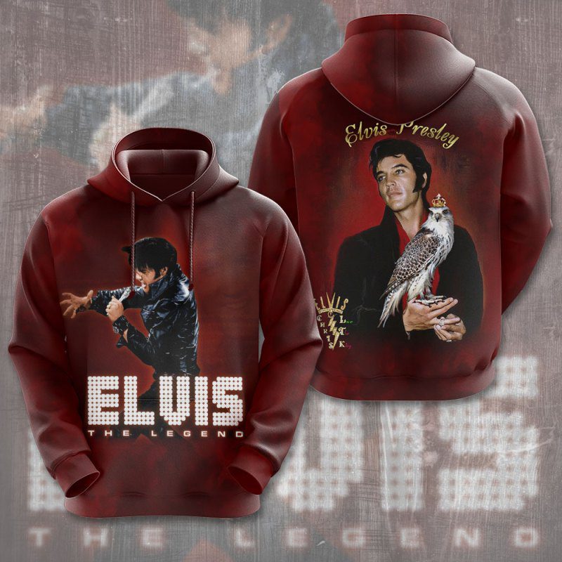 Elvis Presley 3D Unisex Hoodie PH1032