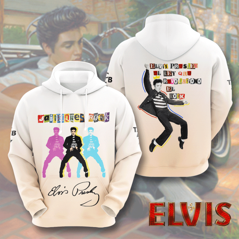 Elvis Presley 3D Unisex Hoodie PH1098