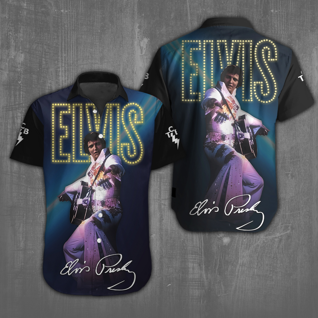 Elvis Presley Music Hawaiian Shirt Gifts For Fans