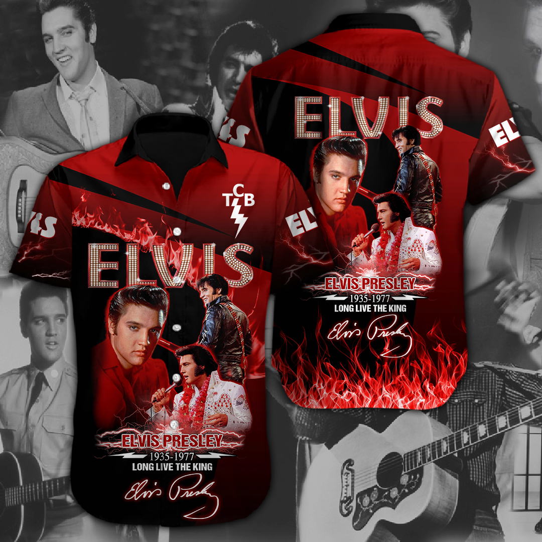 Elvis Presley Music Hawaiian Shirt Gifts For Fans