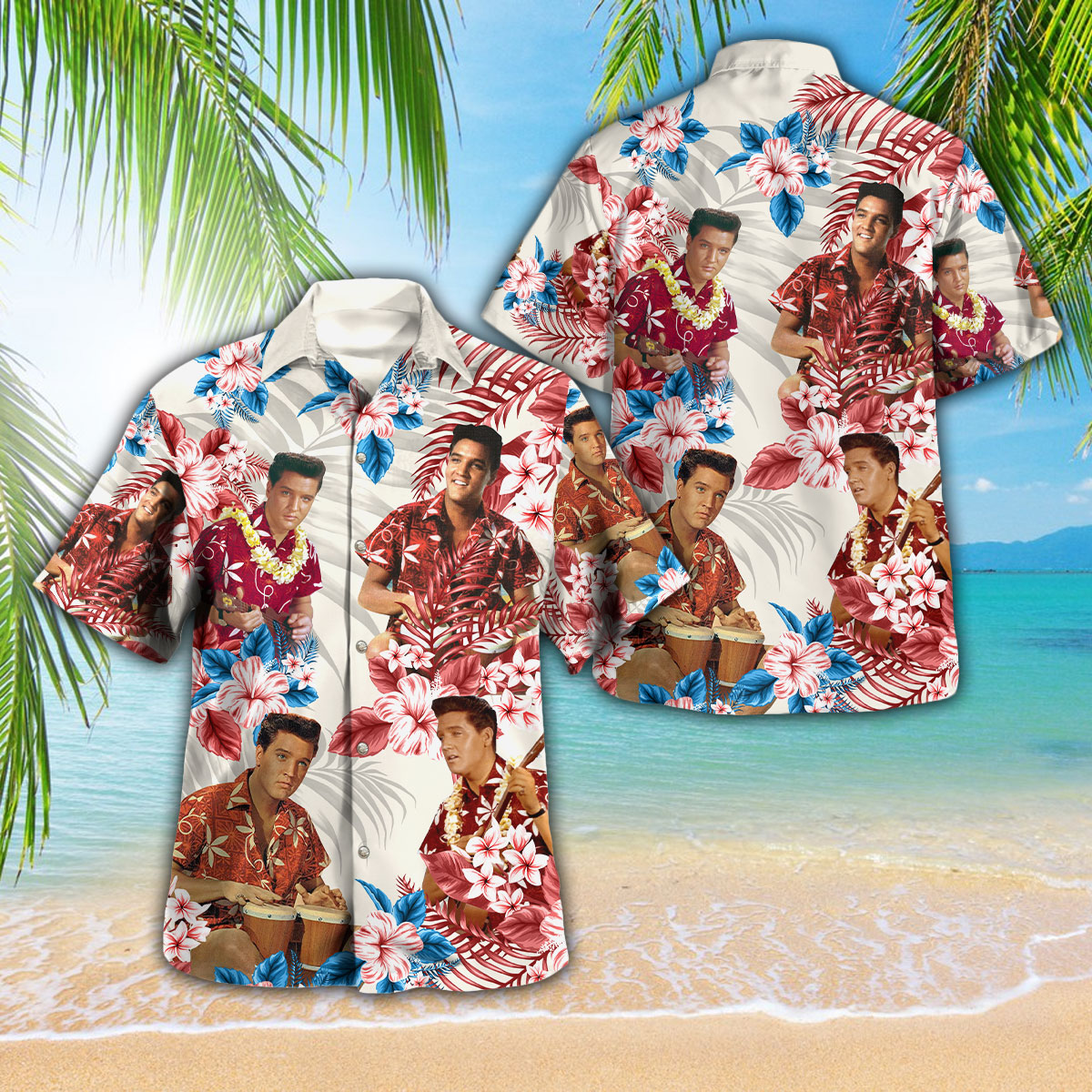 Elvis Presley Music Hawaiian Shirt Gifts For Fans