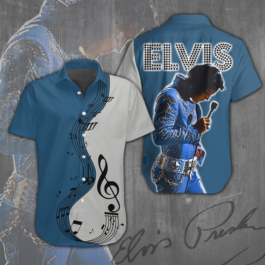 Elvis Presley Music Hawaiian Shirt Gifts For Fans