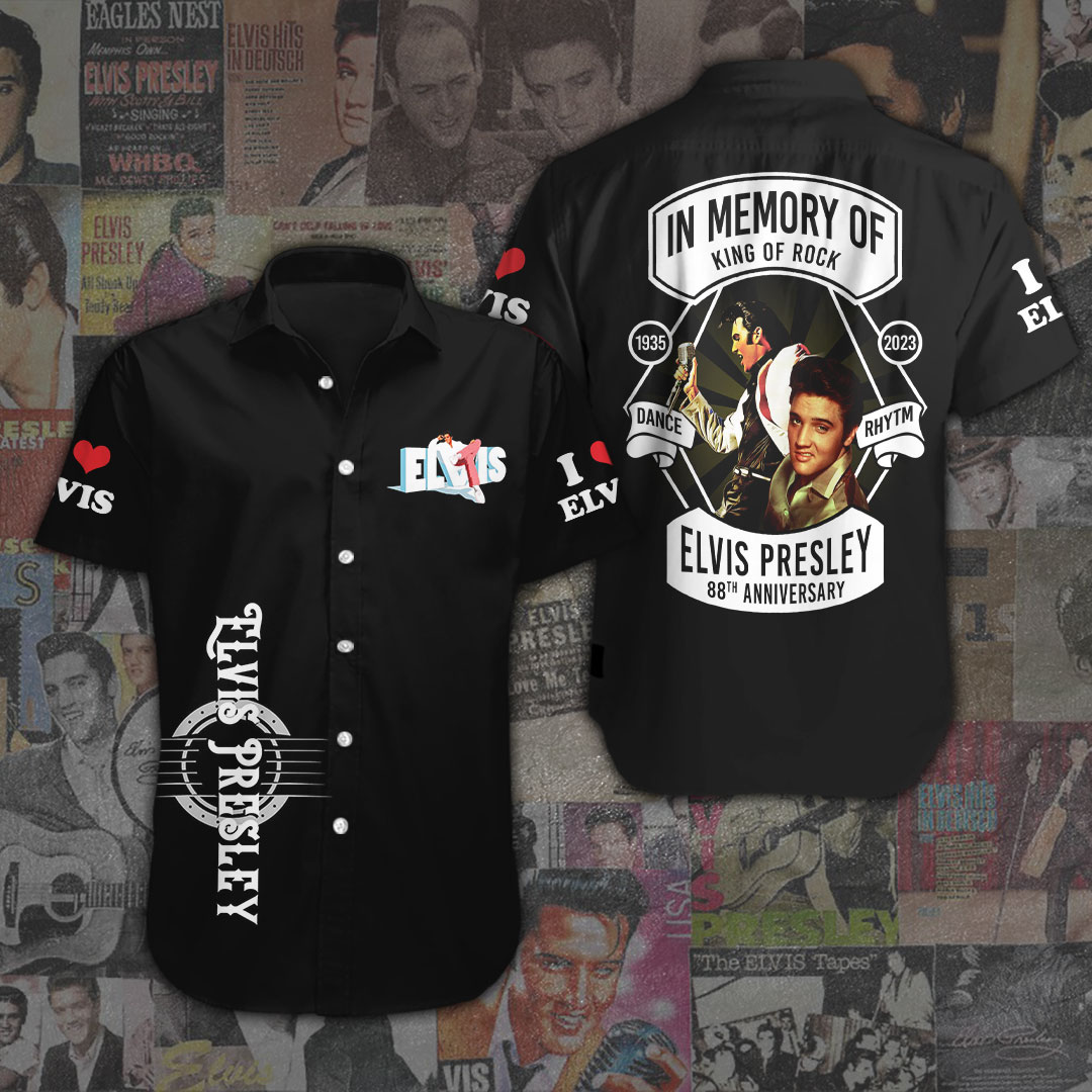 Elvis Presley Music Hawaiian Shirt Gifts For Fans