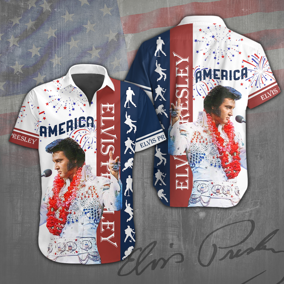 Elvis Presley Music Hawaiian Shirt Gifts For Fans