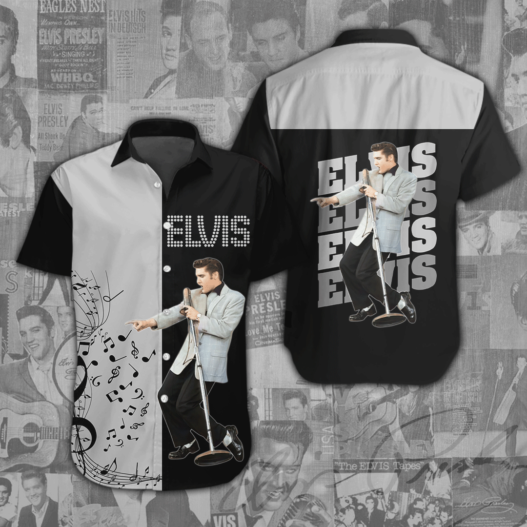 Elvis Presley Music Hawaiian Shirt Gifts For Fans