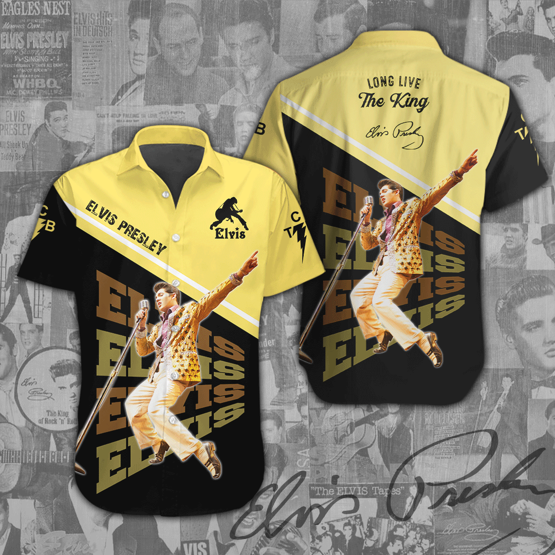 Elvis Presley Music Hawaiian Shirt Gifts For Fans