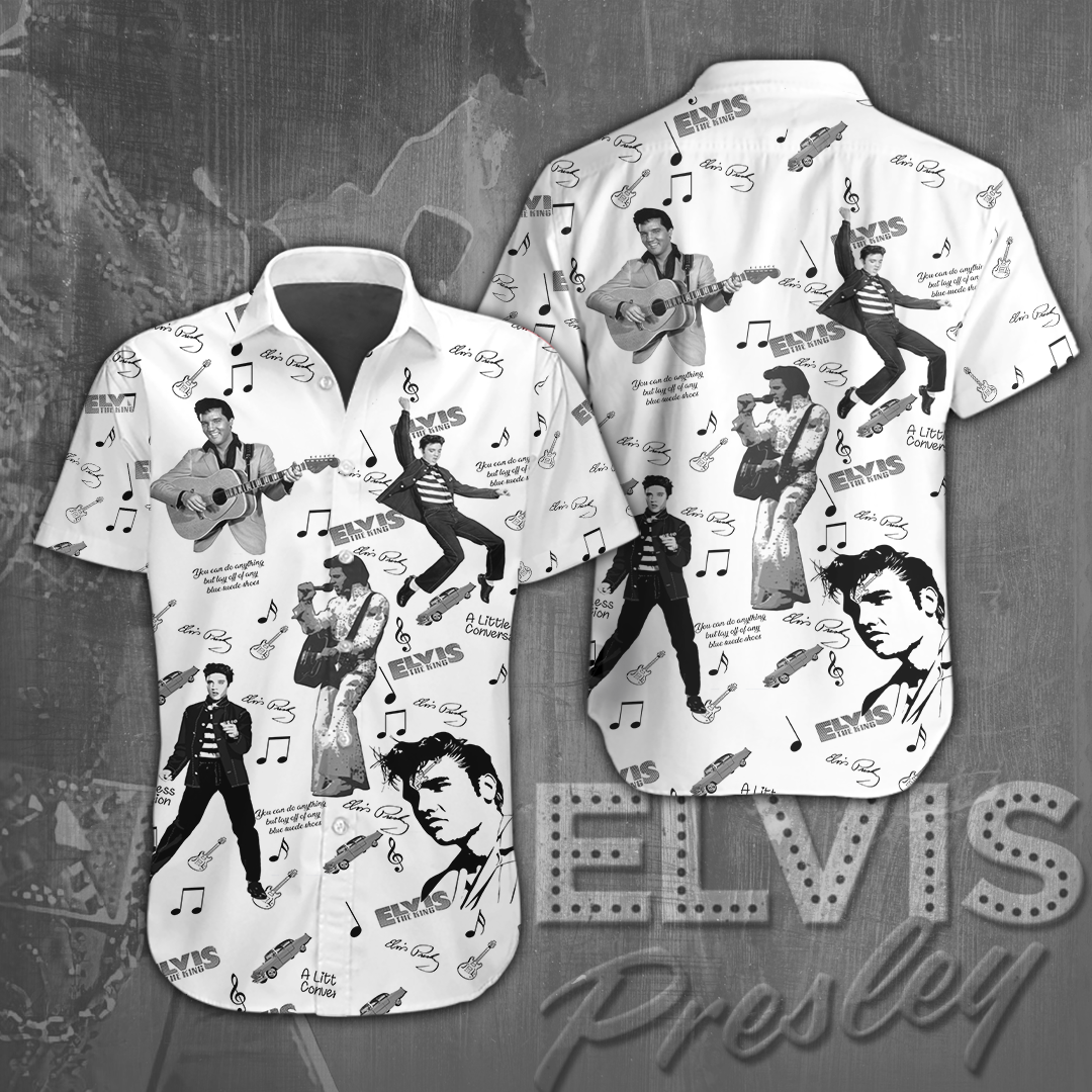 Elvis Presley Music Hawaiian Shirt Gifts For Fans