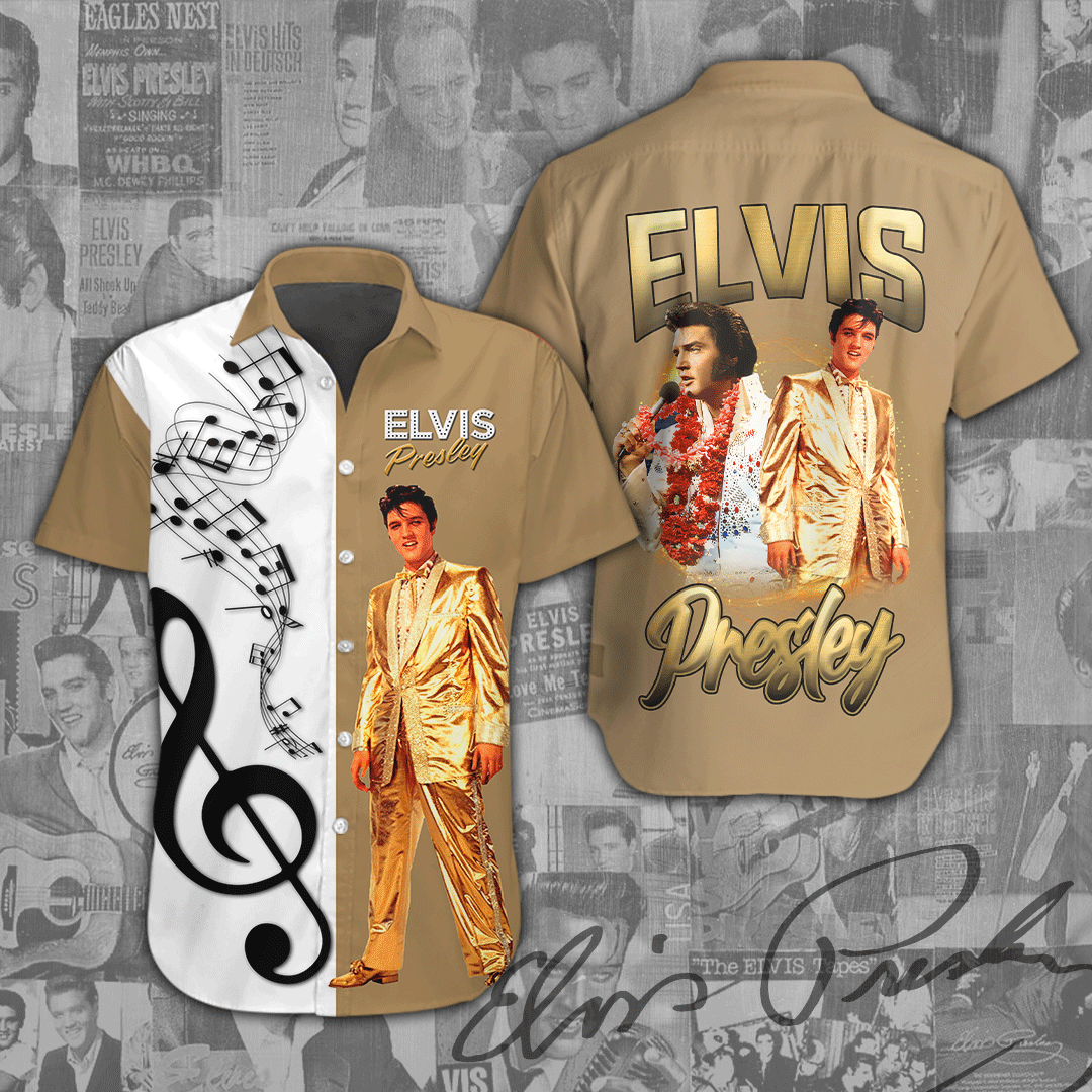 Elvis Presley Music Hawaiian Shirt Gifts For Fans