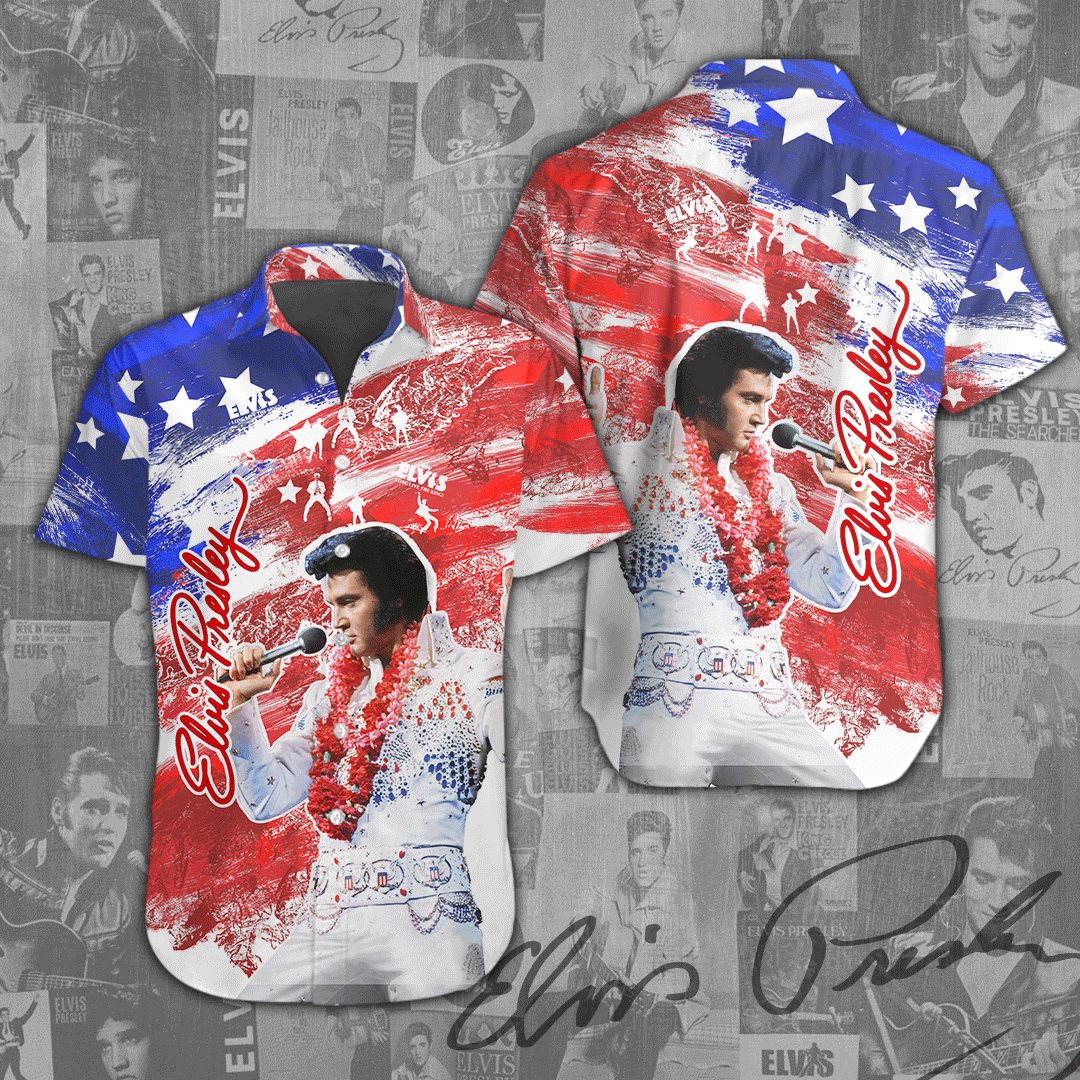 Elvis Presley Music Hawaiian Shirt Gifts For Fans