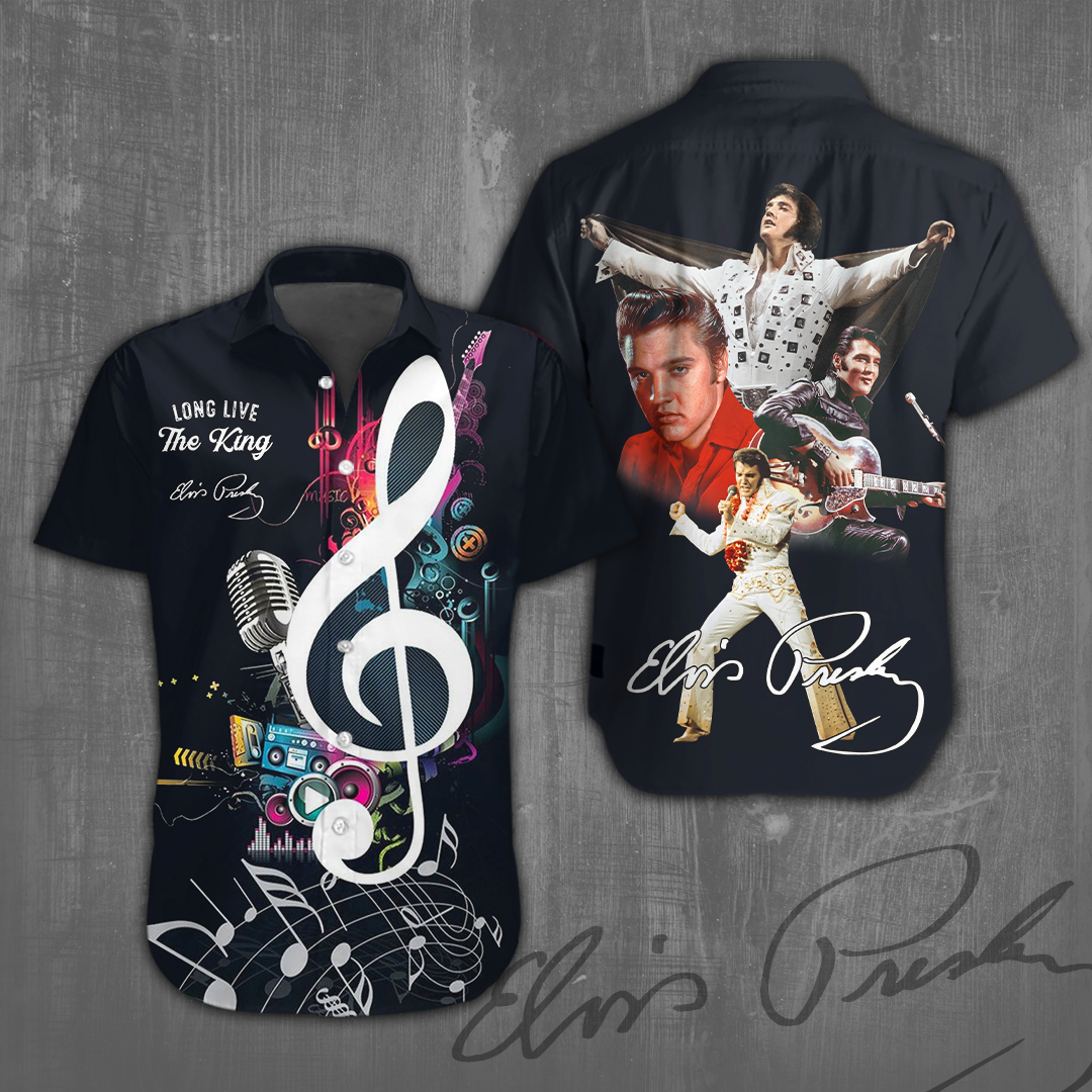 Elvis Presley Music Hawaiian Shirt Gifts For Fans