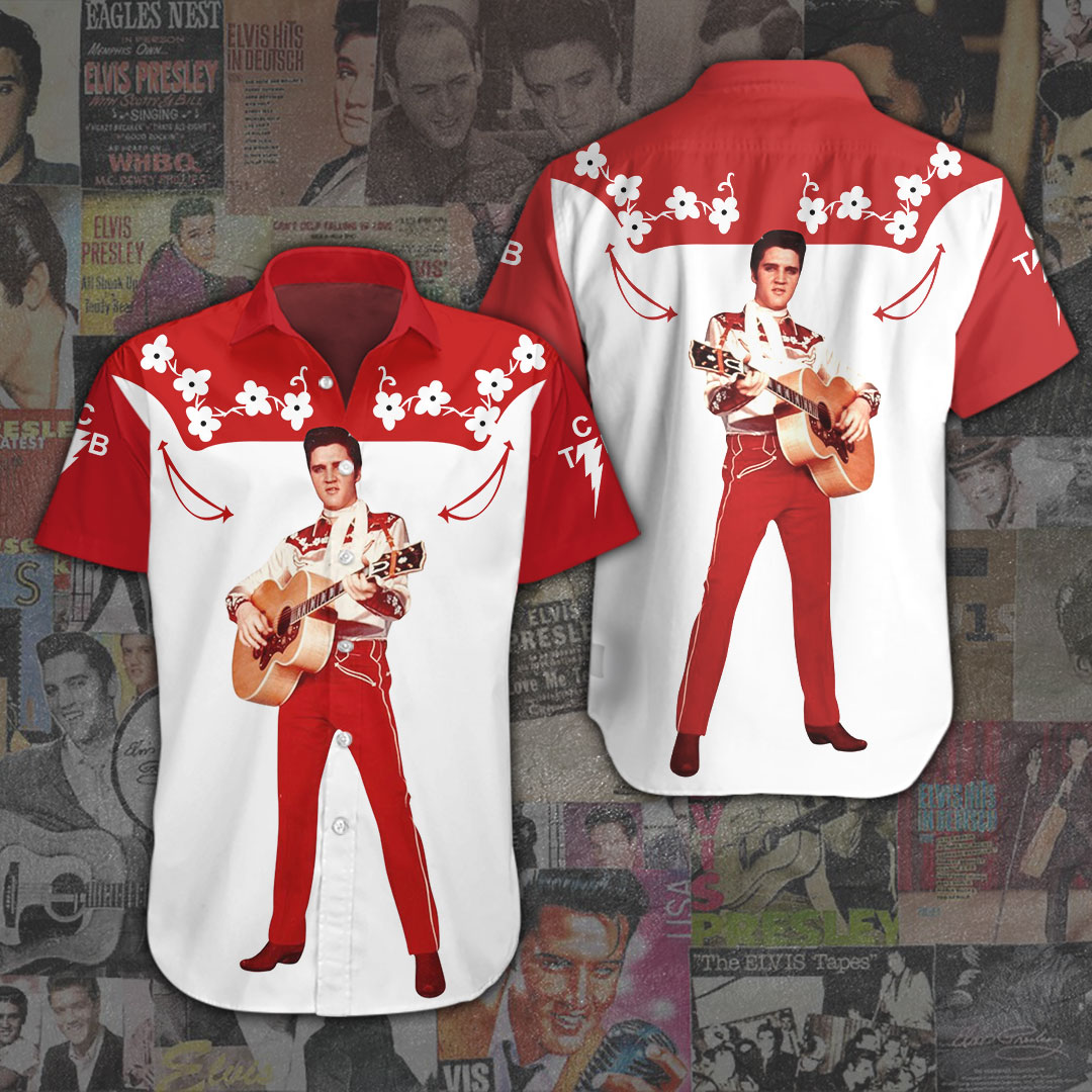 Elvis Presley Music Hawaiian Shirt Gifts For Fans