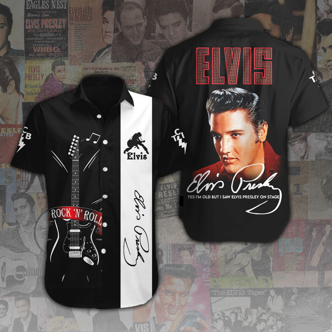 Elvis Presley Music Hawaiian Shirt Gifts For Fans