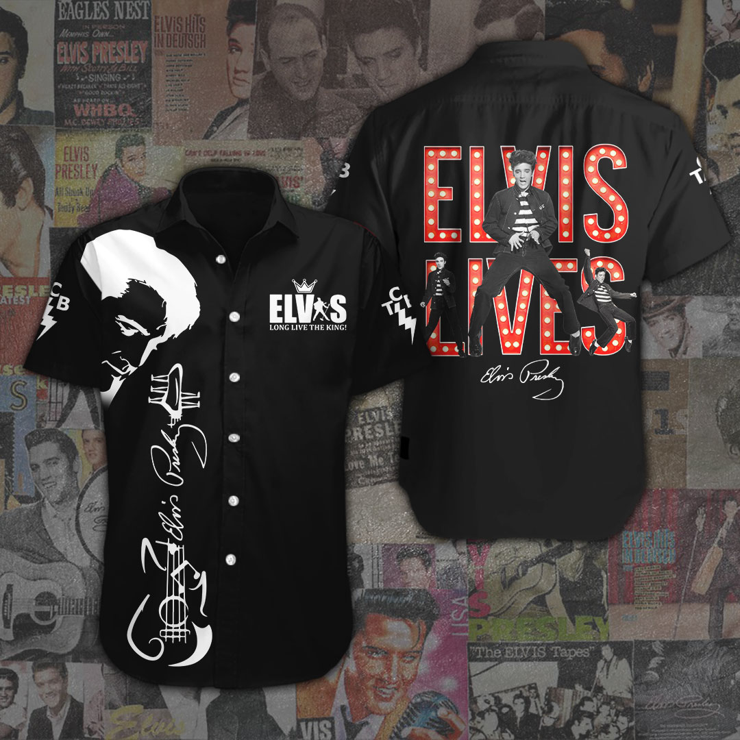 Elvis Presley Music Hawaiian Shirt Gifts For Fans