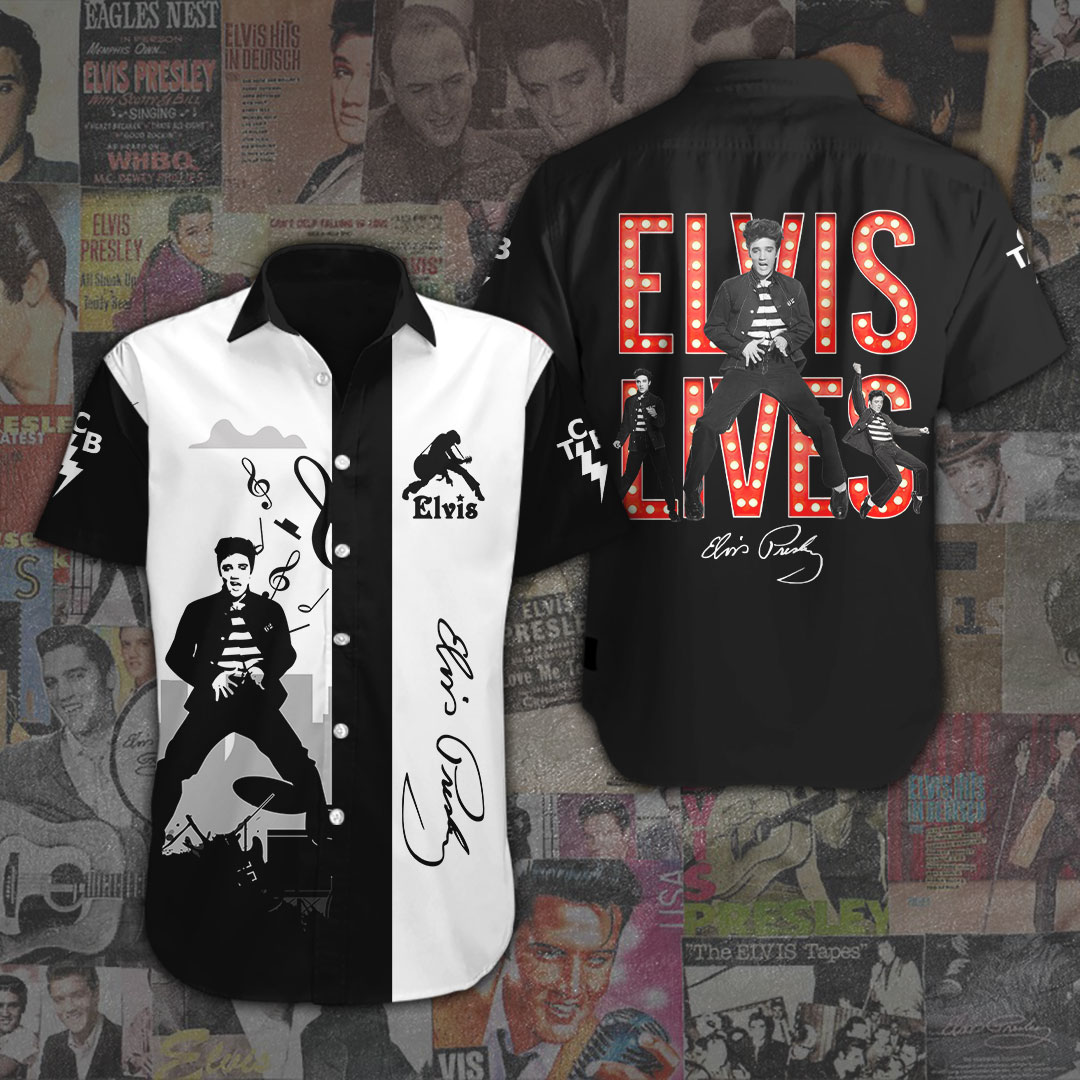 Elvis Presley Music Hawaiian Shirt Gifts For Fans