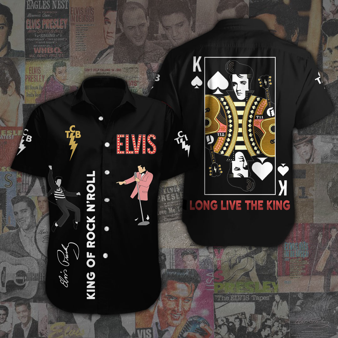 Elvis Presley Music Hawaiian Shirt Gifts For Fans