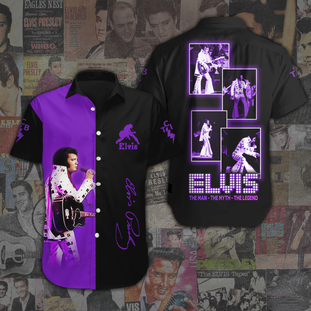 Elvis Presley Music Hawaiian Shirt Gifts For Fans