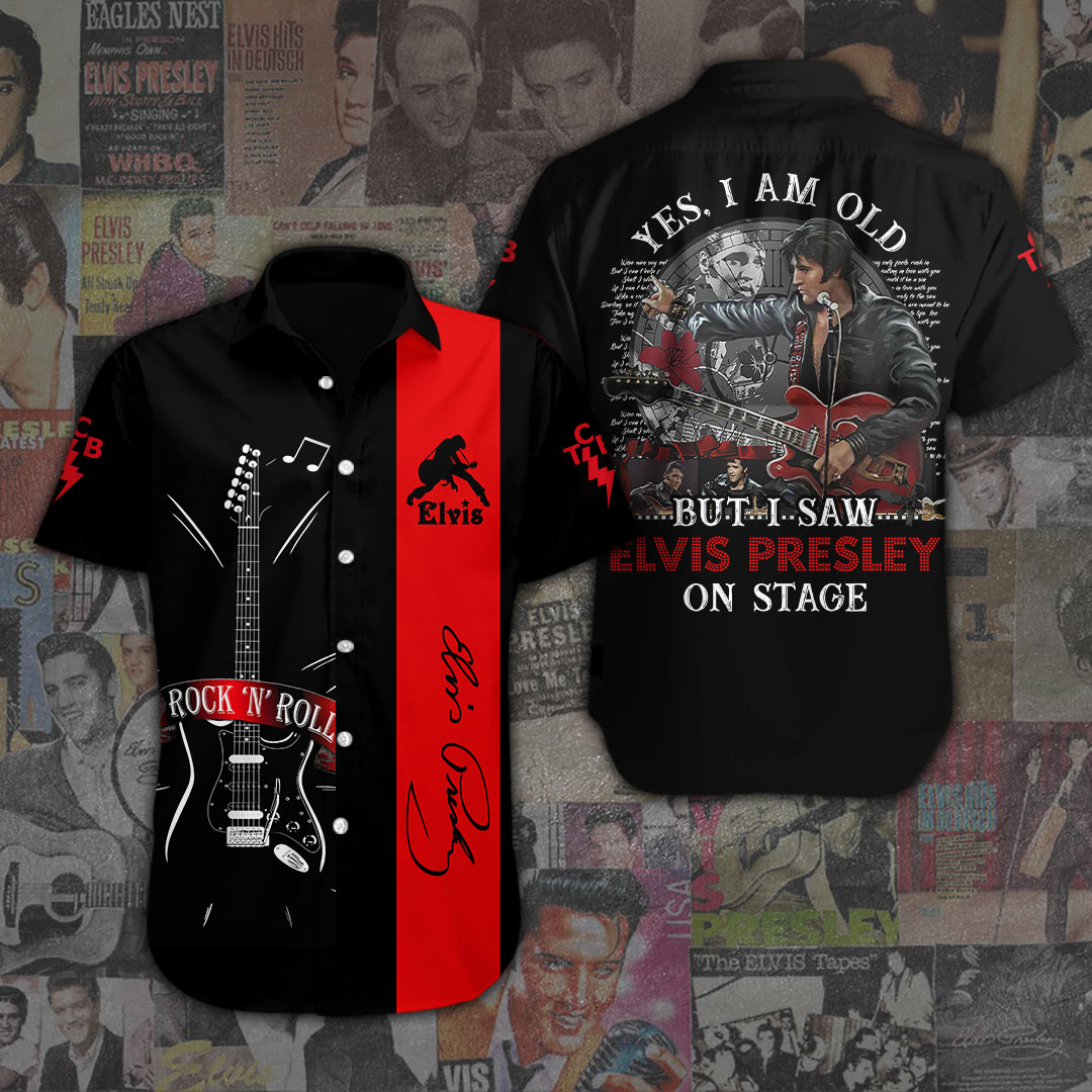 Elvis Presley Music Hawaiian Shirt Gifts For Fans
