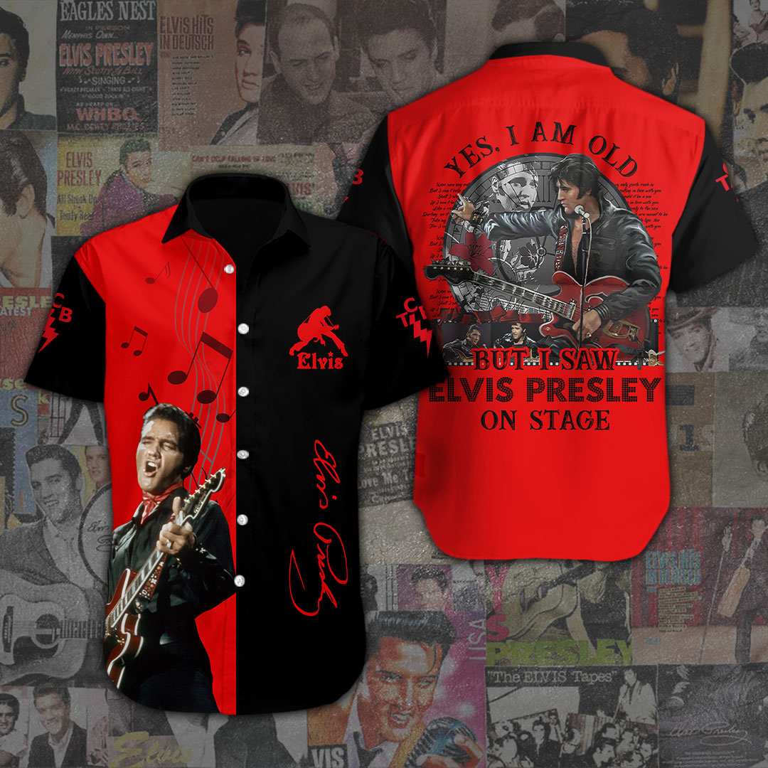 Elvis Presley Music Hawaiian Shirt Gifts For Fans