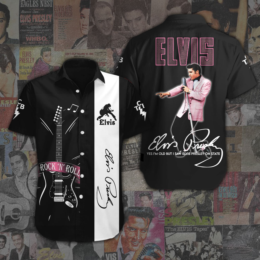 Elvis Presley Music Hawaiian Shirt Gifts For Fans