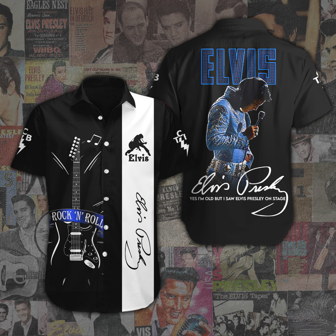Elvis Presley Music Hawaiian Shirt Gifts For Fans