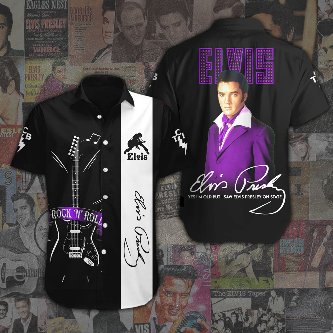 Elvis Presley Music Hawaiian Shirt Gifts For Fans